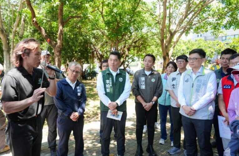 賴瑞隆出席防洪考察提「韌性高雄工程2.0」：打造與自然共存的智慧城市