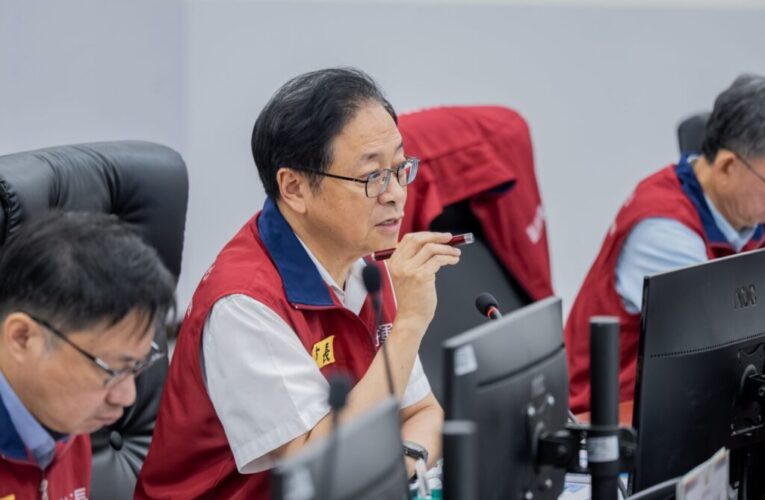 巴威颱風逼近桃園　張善政宣布10日停班停課全面戒備防災