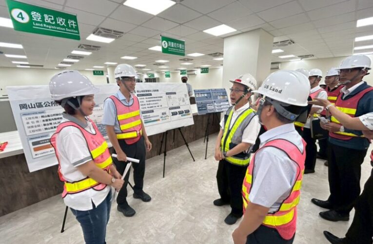 岡山新行政中心月底動土 區公所、地政事務所8月啟動中繼辦公