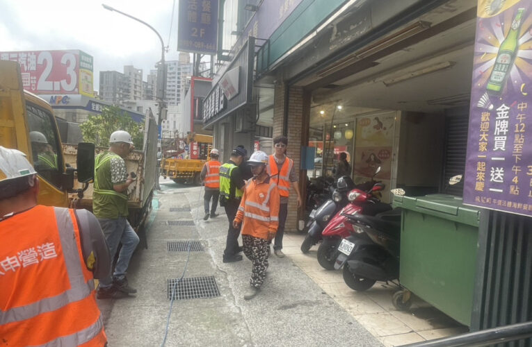 打造巨城周邊安全行人空間　竹市府跨局處共同執法啟動「清道專案」