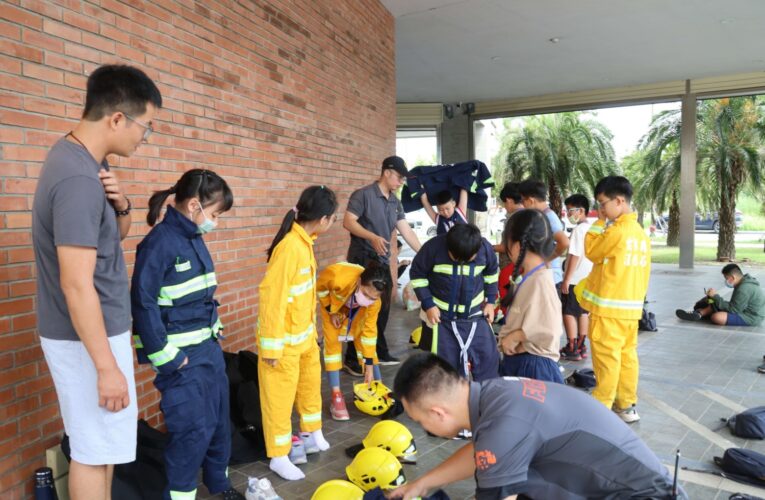 小小消防員暑期營扎根防救災觀念與逃生技巧　 26日首場麥寮社教園區登場