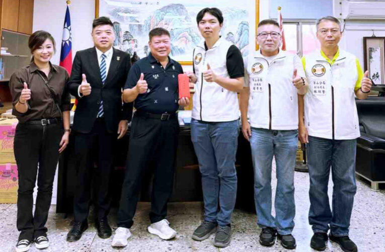 肯定打擊犯罪維護治安　警友會頒發破案獎勵金予竹警二分局第一線執勤員警