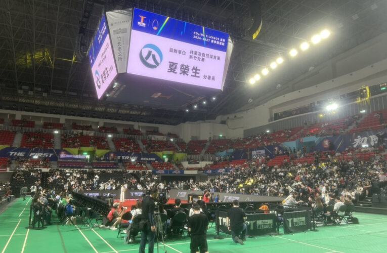 推廣國產材多元應用　新竹林保分署走進桌球賽場展現國產木材跨域應用成果