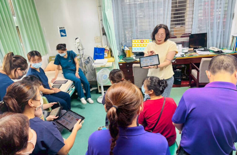 提升照護能量 彰化榮家智慧床墊平板教育訓練
