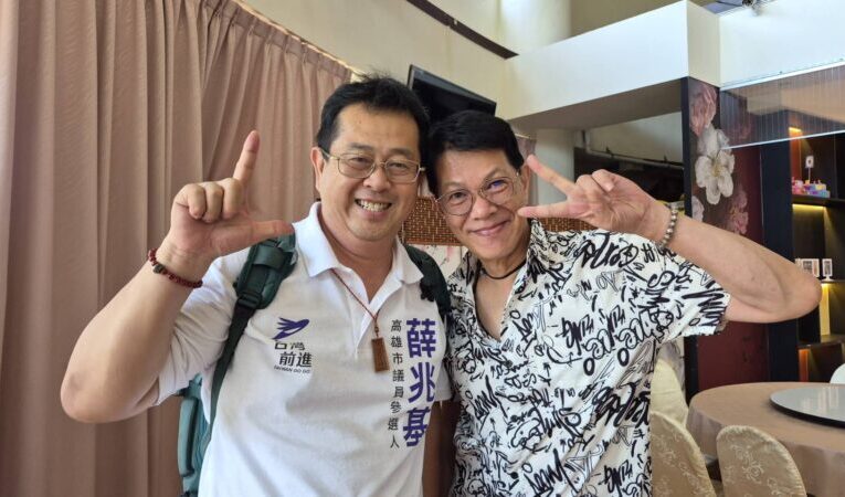 林政德返鄉與薛兆基深度會談 以漫畫、舞蹈、眷村共創城市新未來