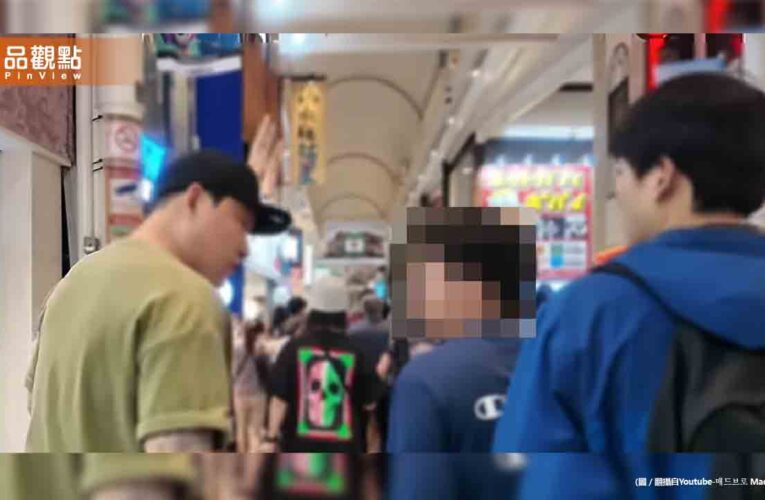 日本撞人族吃到教訓！韓國壯漢挺身飆罵