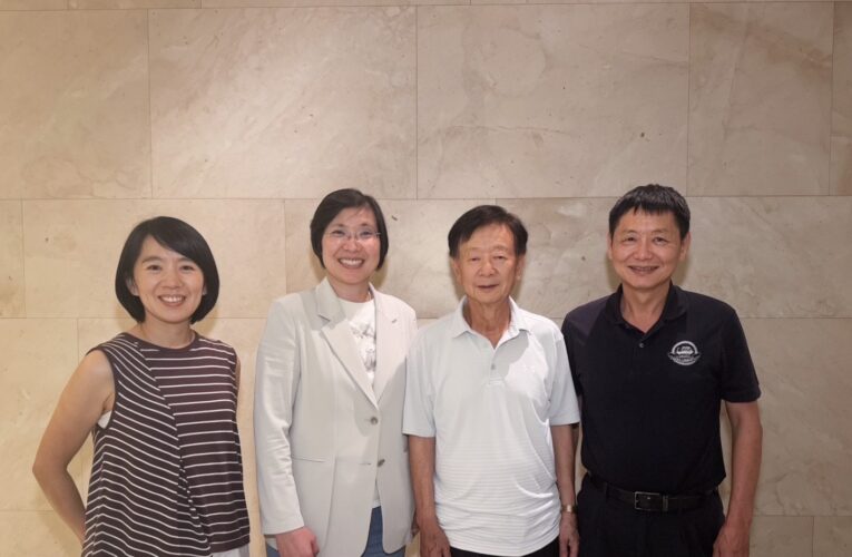 徐欣瑩拜會科技大老宣明智 拋出「AI科技落地 百工百業加值」施政藍圖