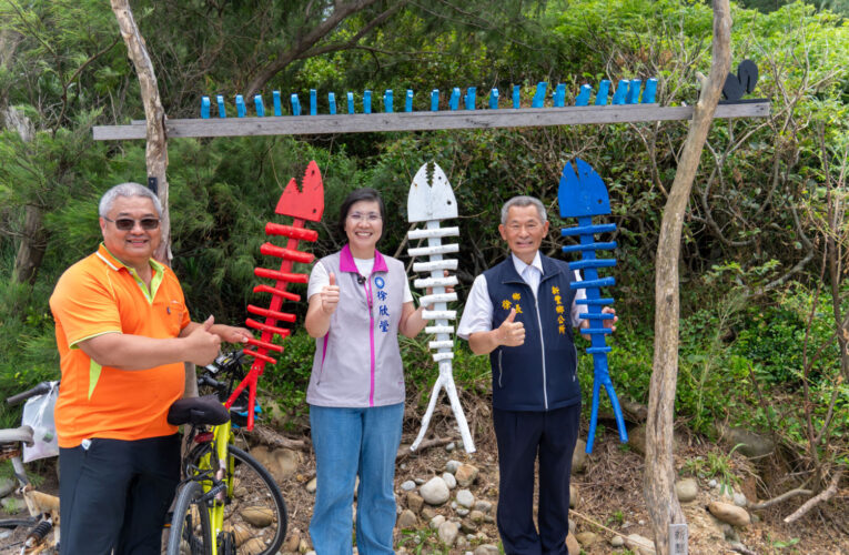 出席新豐石滬文化節 徐欣瑩允諾農漁產銷中心、兒童樂園齊步走