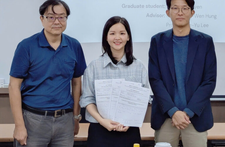 南臺科大越籍博士生阮海燕 榮獲國科會48萬博論獎助金