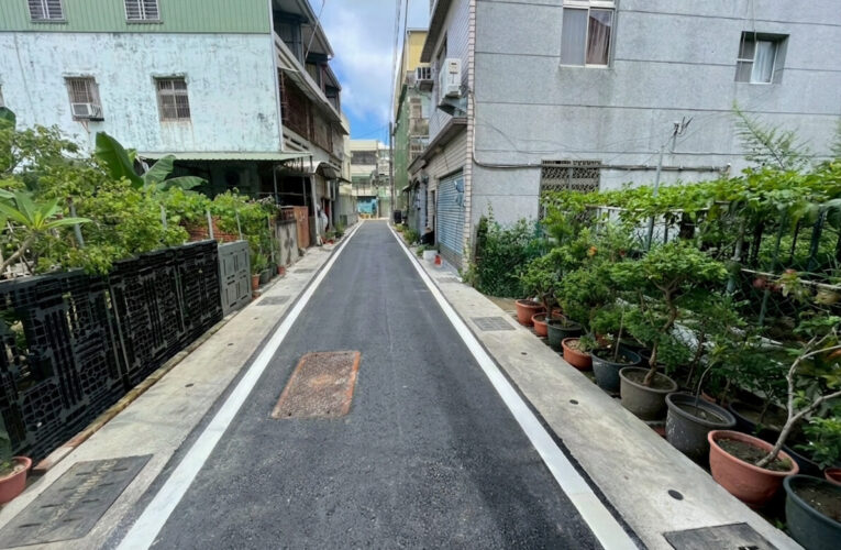 路竹建國路196巷2路段通車 完善路網帶動通行更順暢