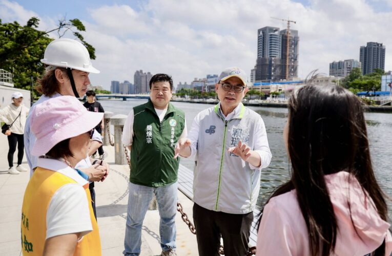防汛整備不停歇！賴瑞隆連續視察抽水站　爭取經費強化高雄韌性：面對極端氣候，關鍵是長期投入