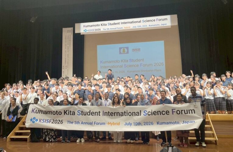 林園高中學子登上日本國際科學論壇舞台 全英發表展現雙語實力
