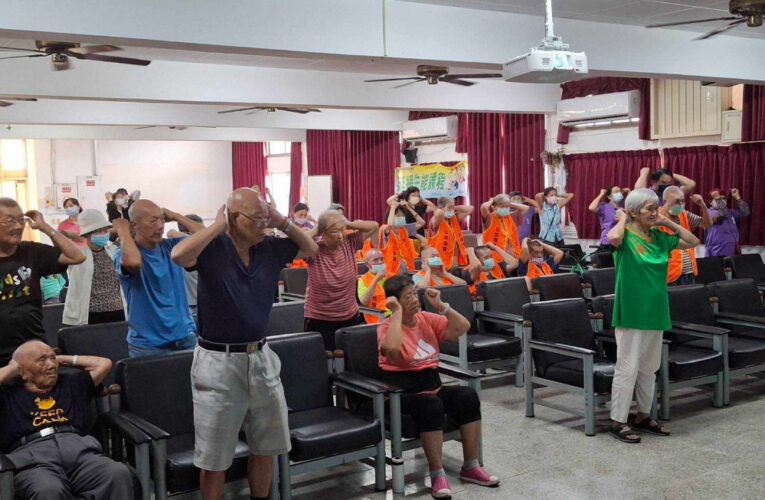 屏東榮家住民培養健康好習慣 律動幸福不失智