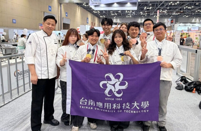 南應大餐飲系出戰韓首爾 勇奪3金11銀6銅