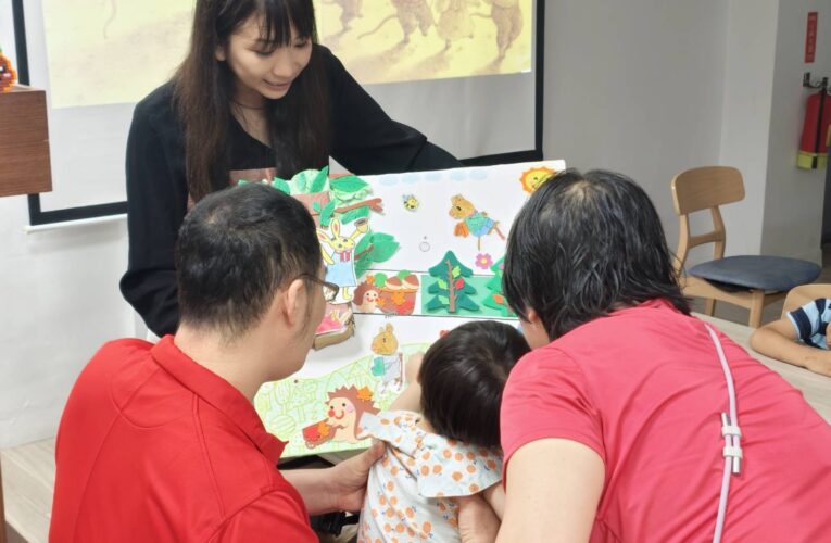 猜猜金山的大明星是什麼？　新北第1區早療中心辦親子共讀