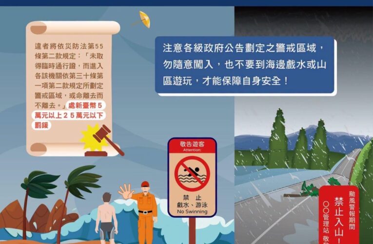 巴威掀巨浪！基隆急勸離474人　中午起闖禁區恐噴25萬