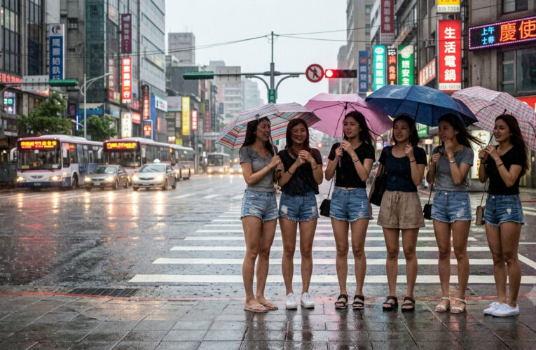 連放3天颱風假？7縣市雨量、9縣市風力達停班課門檻