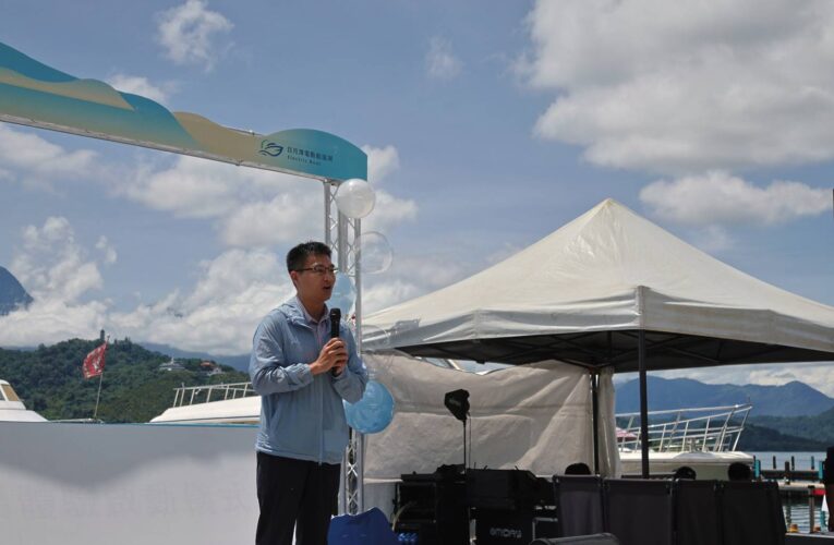 零噪音、無廢氣　日月潭推出「電動船主題遊湖體驗」