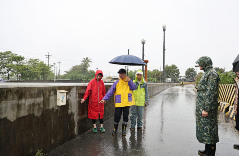 告別低窪積水！黃偉哲力推「防洪升級」爭取20億經費