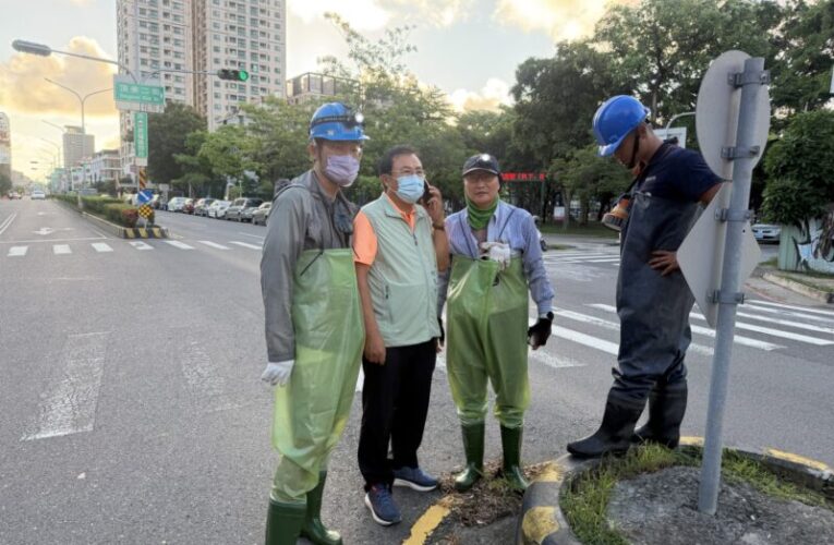 防汛不打烊！台南水利局假日下水道巡檢　直擊排水系統關鍵問題