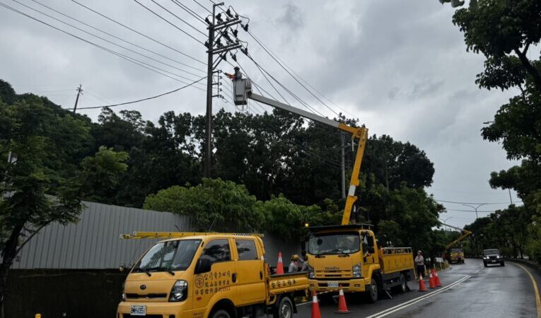 巴威強風吹倒路樹釀停電　台電拚今晚全數復電
