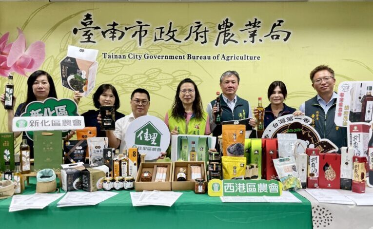 守護餐桌食安！臺南市長黃偉哲力推在地胡麻加工品