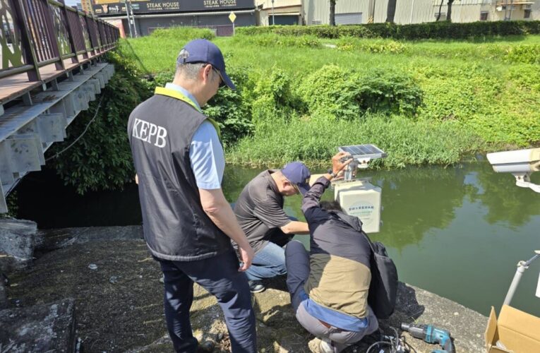 後勁溪水質檢驗低於放流水標準 環保局安裝即時監測系統 全面擴大專案稽查