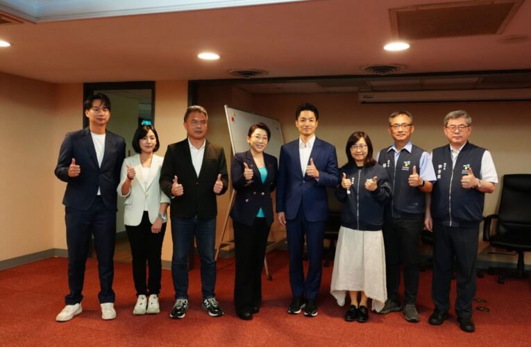 蔣萬安率團拜會民眾黨團　說明重大法案與預算規劃