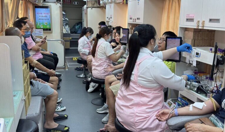 彰化郵局號召捐熱血郵愛心　募集205袋救命血