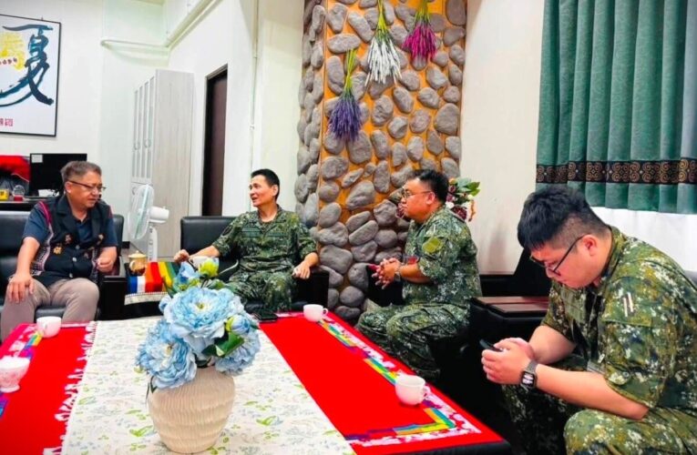 八軍團攜手整備防災強化山區應變