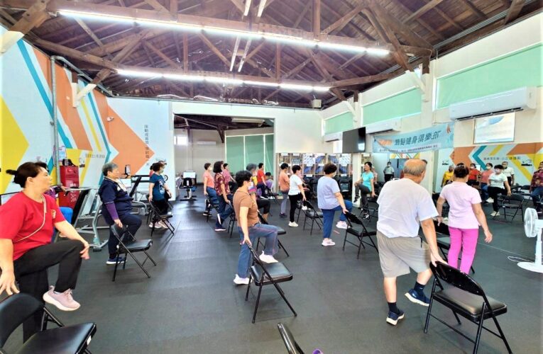 舊菸廠活化變身健身房　助水上長者強健肌力防跌倒