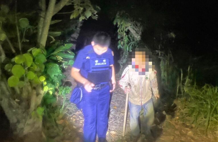 掉皮夾不敢獨找　長竹警暗巷摸黑找回