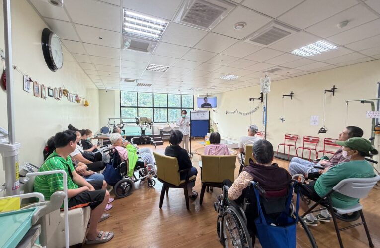 陪伴病友找回健康生活節奏　中埔榮營養科高齡長照小組辦理三高飲食講座　