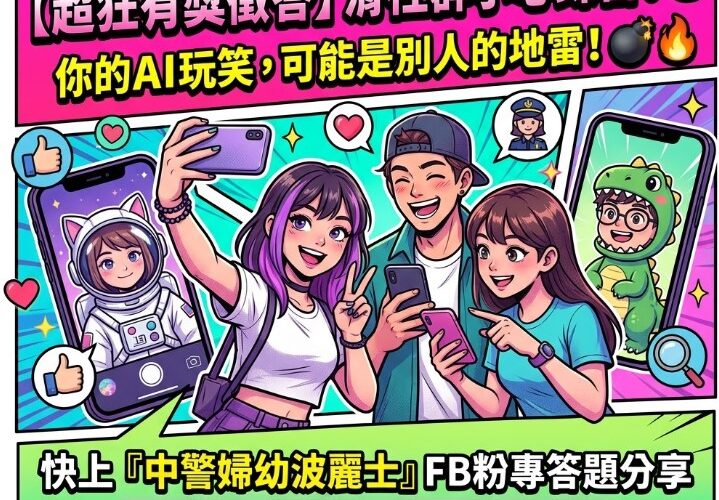 AI深偽換臉不是玩笑！婦幼警破除網路匿名迷思 教你「防禦3步驟」