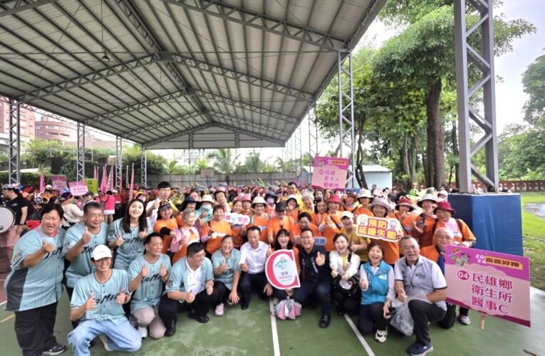 民雄衛生所多元社會處方簽　活出精彩「逆齡人生」