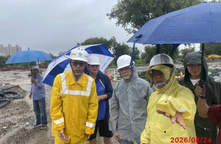 暴雨狂襲也不怕! 高雄地政局打造海綿城市強韌基礎