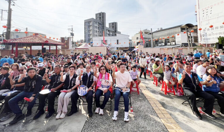 2026台中市傳藝巡演大里登場夯！ 結合親子活動逾千民眾共度嘉年華