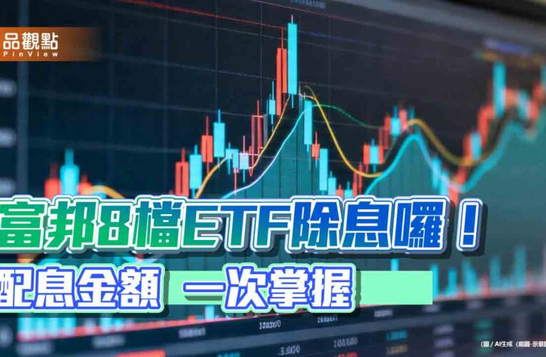 00900、00730分紅囉！富邦8檔ETF除息倒數　領息機會只剩今天