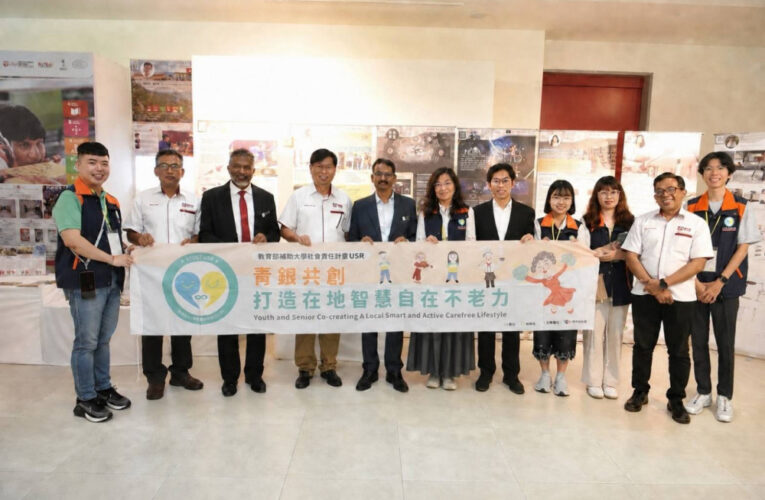 南臺科大USR青銀共創前進大馬UPM 跨國交流展永續力