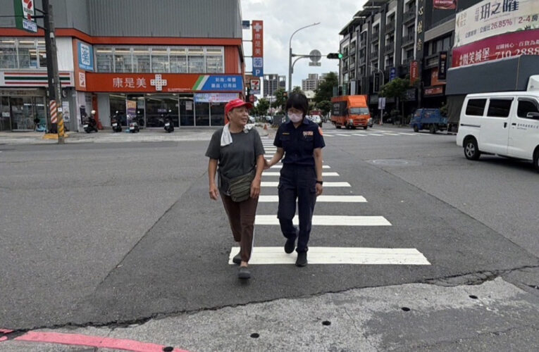 高雄警推「路口關懷」守護長輩！高齡行人死亡大降71.4％