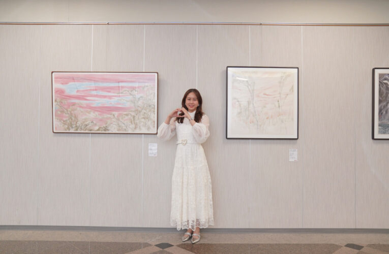 當代水墨藝術家張天健最新創作　中醫大新竹附醫藝廊展出22幅創作