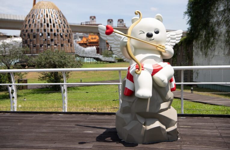 嘉市10隻大白熊萌登場　帶你解鎖城市新玩法