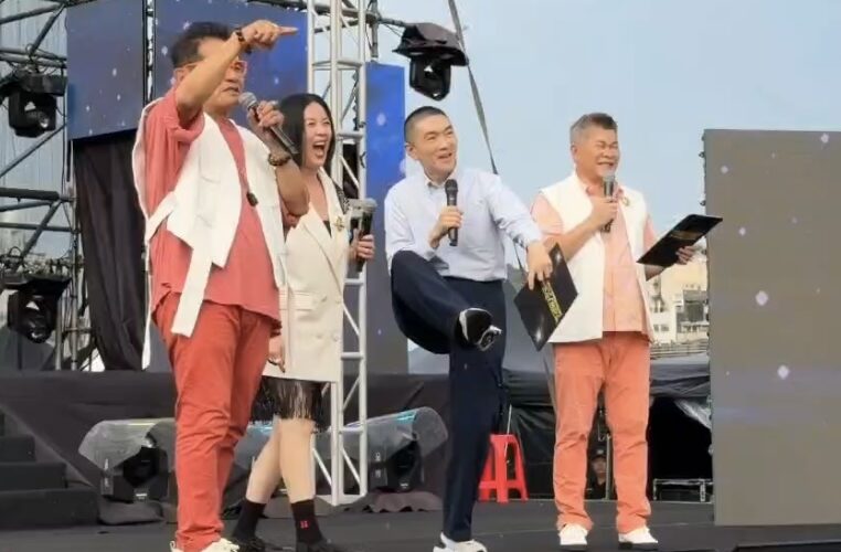 澎恰恰、許效舜《超級夜總會》舞台助陣　謝國樑登國門廣場盛大開錄