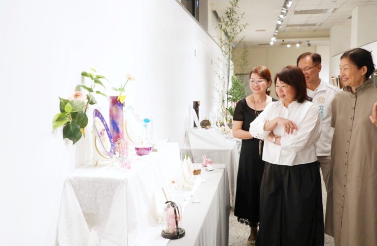 「蝶戀花」瓷繪聯展倒數2天　黃敏惠邀民眾走進嘉義感受生活美學