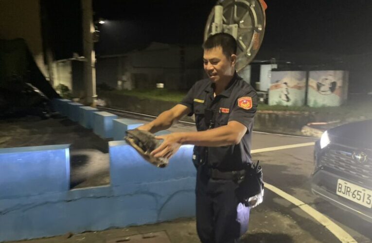 梓官「尋龜任務」超有愛！警民合力助團圓