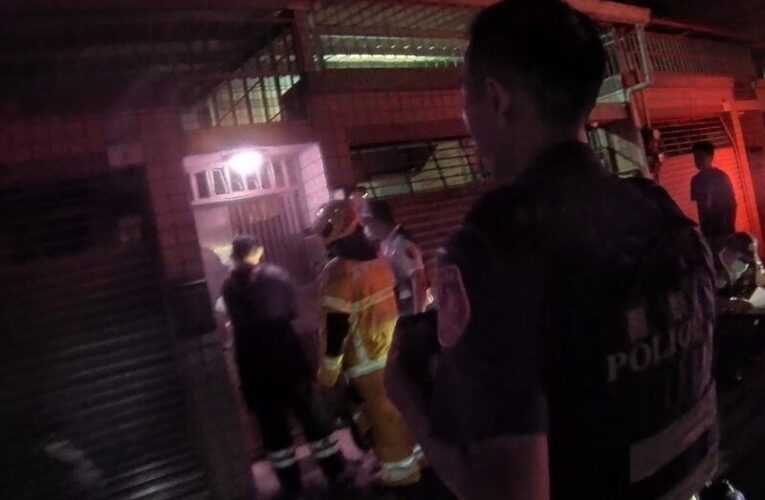守望相助的暖心守護  湖內警消聯手破門化解獨居翁的危機