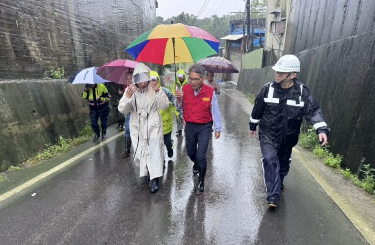 賴瑞隆赴田寮、阿蓮、路竹三處勘查：中央地方密切聯繫、全面戒備