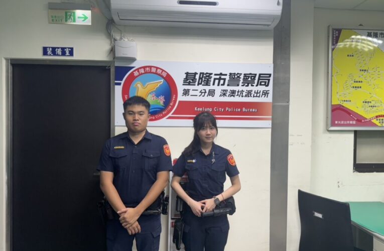 「男子飲酒過量路倒」基警即時到場暖心伸援