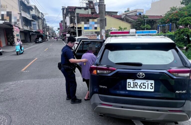 八旬嬤迷失街頭  岡山警民合作靠「」在地人情味」神速助長者平安返家