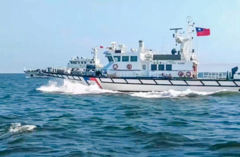 中國4艘海警船航入金門水域　海巡併航廣播強勢驅離